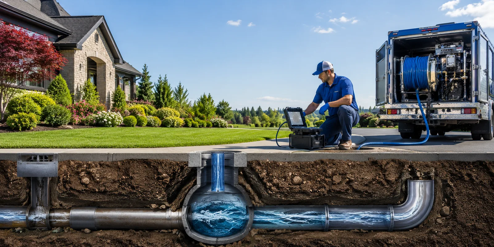 Drainage restoration information for New Salisbury, IN